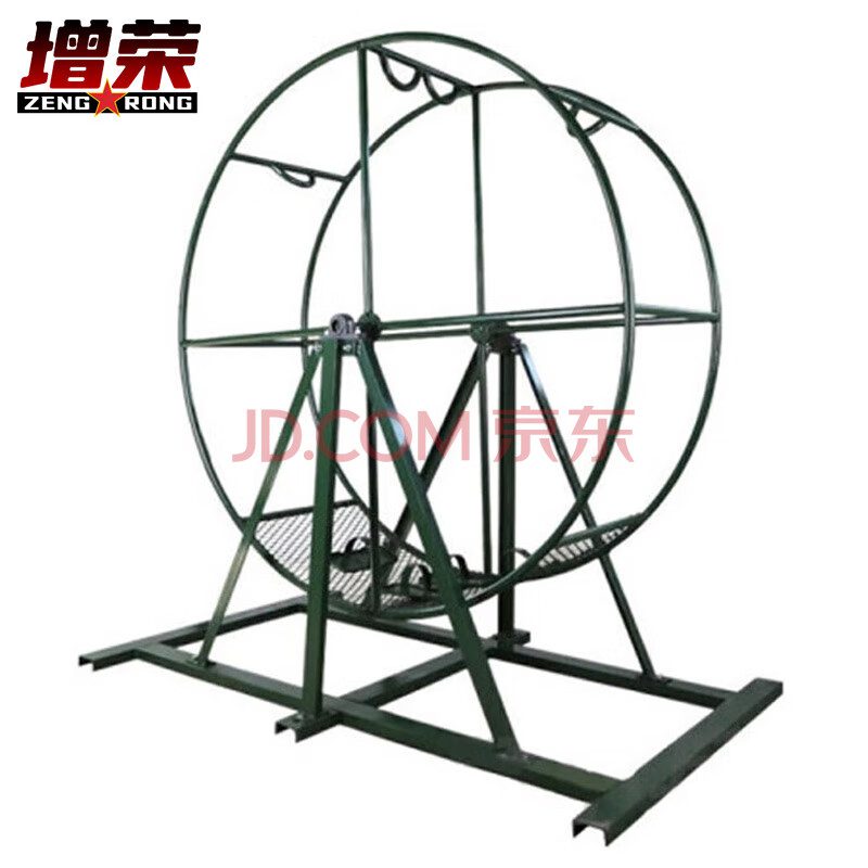 增荣双轮滚轮 飞行员体能拓展心理抗眩晕滚轮大型训练双人旋转梯固
