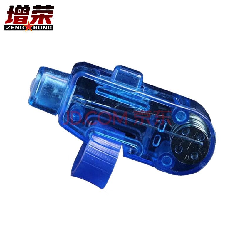 增荣led发光手指灯 激光戒指灯蓝色 拇指灯氛围灯100只装ZR3843