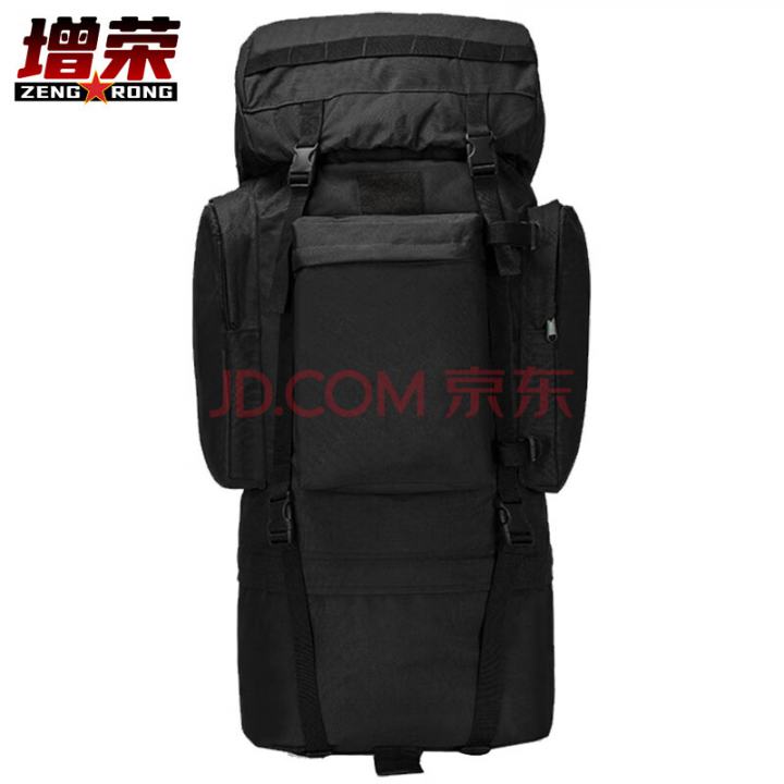 增荣110L升单人大型背囊黑色单B携行具背包战备大容量背囊