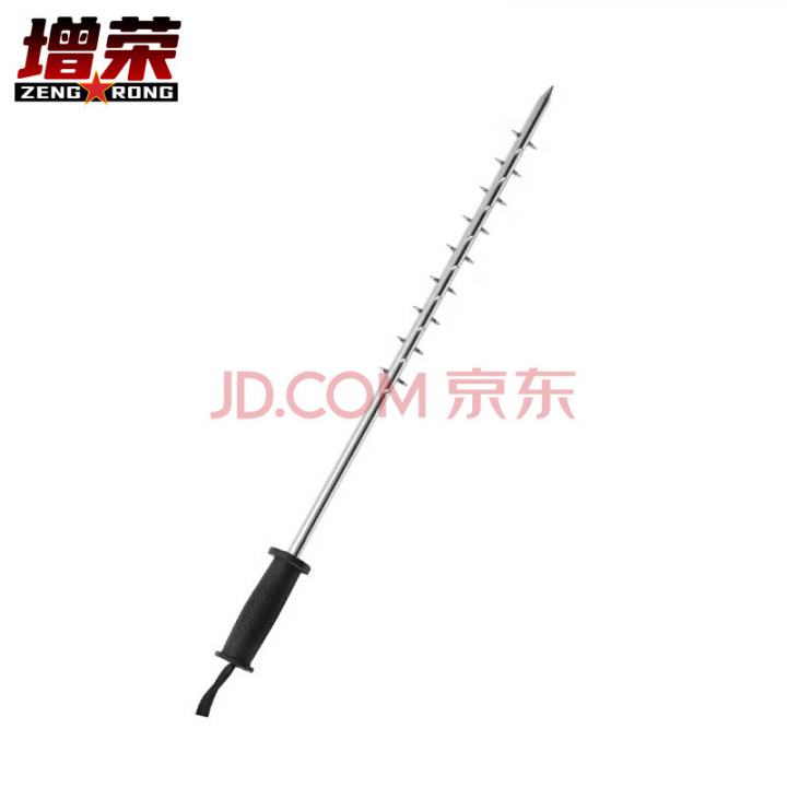 增荣防暴铁齿狼牙棒60cm 保安装备防身器银行金属棒安保防刺棍