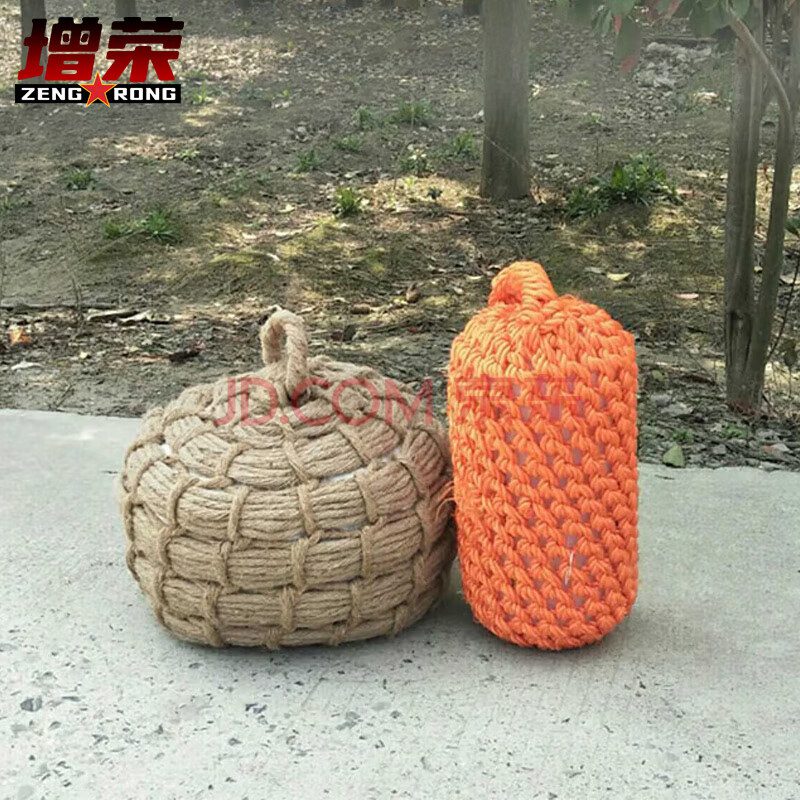 增荣棕绳手工编织防撞球直径220高320船用尼龙靠球游艇碰垫靠垫岸边