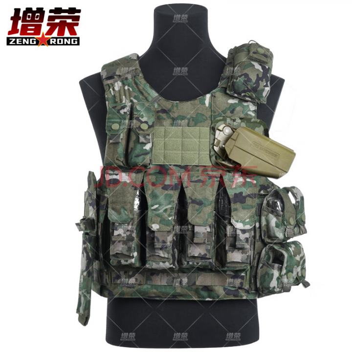 增荣新式战术背心防弹作战装备装具战斗携行具水墨云纹夏
