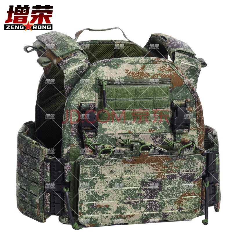 增荣战术背心卡扣防刮耐磨多功能携行具（不含插板）丛林款